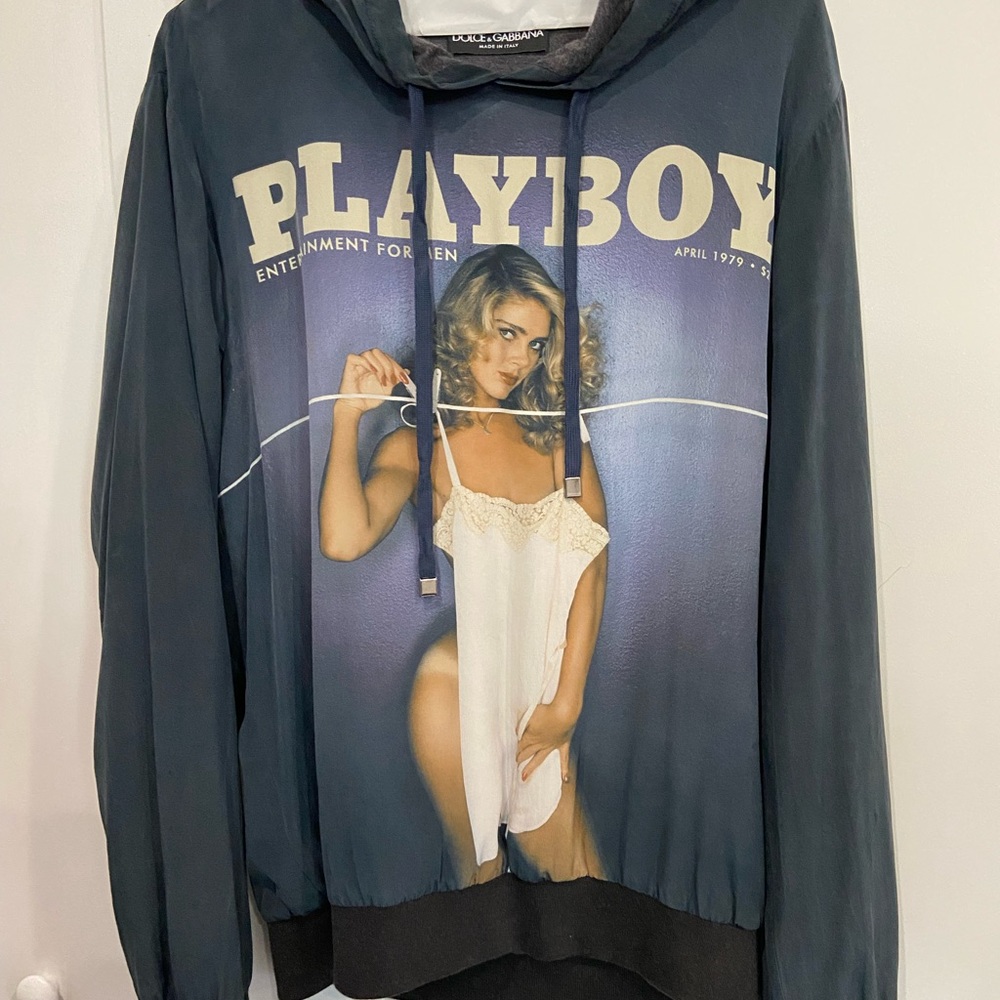 Playboy by Dolce & Gabbana hoodie rare size 50 M